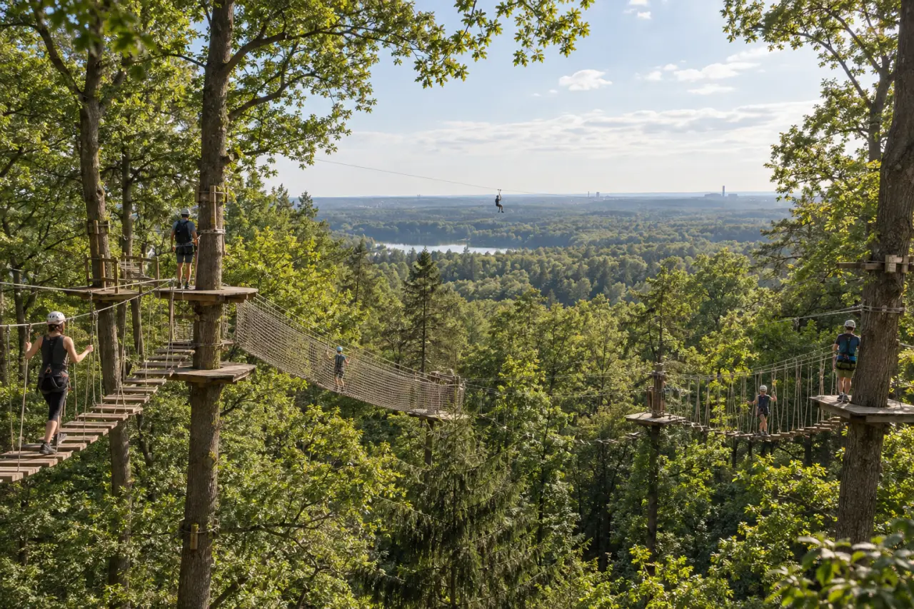 120 jeux et 8 parcours à Raismes : quelle aventure choisir chez Pure Aventure ?